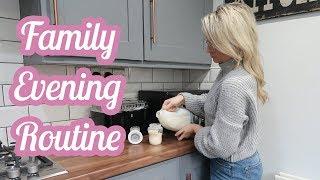 FAMILY EVENING ROUTINE | BEDTIME ROUTINE | ELLIE POLLY