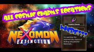 Nexomon:Extinction - All Cosmic Charms location walk-through guide.