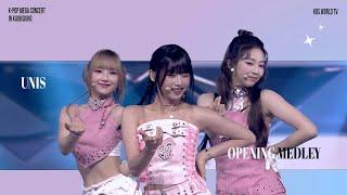 Opening Medley - UNIS [K-POP MEGA CONCERT in Kaohsiung] | KBS WORLD TV 241106