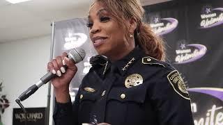 Constable Kat Brown Inspirational Speech at WUSA Power House Networking Event