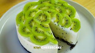 No Bake Kiwi Cheesecake recipe