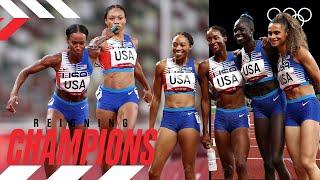 Team USA - Women's 4x400m | Reigning Champions