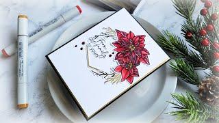 Minimalist Christmas Card with Kelly Taylor