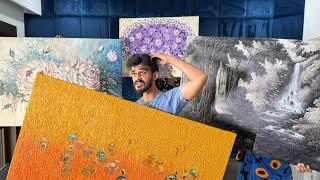 ಹೊಸ ಮನೆಗೆ Bali ಇಂದ Paintings ತಂದಿದ್ಧೆ  | Samsameer_insta