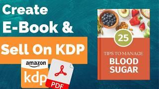 CREATE And SELL Your Own e-Book Empire on KDP with AI!