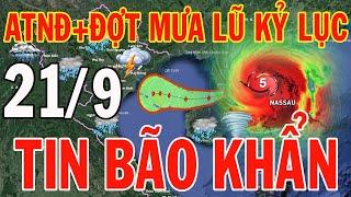 Dự báo thời tiết hôm nay và ngày mai 21/9/2024 | Dự báo thời tiết trong 3 ngày tới