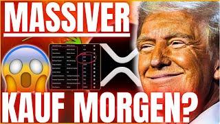 XRP: MASSIVER TRUMP KAUF BEREITS AB MORGEN!?DAS PASSIERT WIRKLICH!