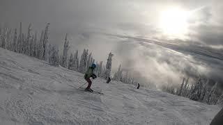 Big White Ski  Dragon's Tongue  Jan 22, 2020