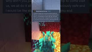 Keep me away from the devils elevator #minecraft #gaming #memes