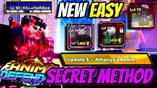 EASY *Beginner* Secret Units Method In Anime Defenders Update 5..