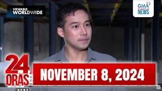 24 Oras Express: November 08, 2024 [HD]