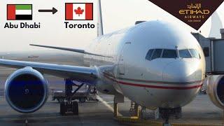 TRIP REPORT | Etihad (ECONOMY) | Abu Dhabi - Toronto | EY141 | Boeing 777-3FX(ER)