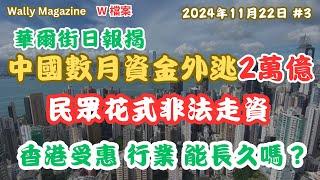 中國走資專題：今年數月外逃資金撻近2萬億，規模驚人，盤點花式非法轉移招數！香港短期受惠行業，但能否長久？【W檔案】