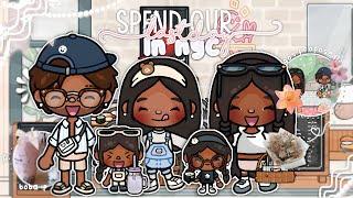 spend our last day in nyc with us !!|*voiced* ￼| |toca life world|it’s me annie