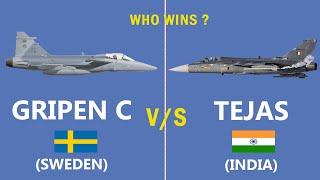 Comparison of Gripen Vs Tejas Mk1 Light Fighter Jet #India #Sweden