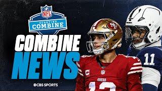 49ers GM speaks on negotiations with QB Brock Purdy, Abdul Carter #1 pick? | 2025 NFL Draft Combine