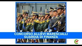 Concorso Allievi Marescialli Guardia di Finanza 2024 – 1330 posti – Aperto ai civili