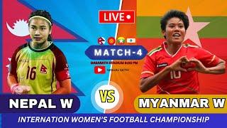 Women’s Football 2025: Nepal W vs Myanmar W | Match Preview & Predictions || LIVE