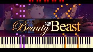 Be Our Guest (Piano) // Beauty and the BEAST