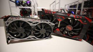 1660 Super vs 580 8GB GPU Hashrates! for AFTER Ethereum...