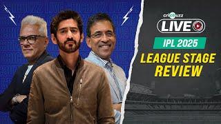 Cricbuzz Live: #IPL2025 | League Stage Review ft. Harsha Bhogle, Joy Bhattacharjya & Gaurav Kapur