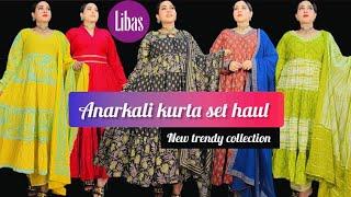 Anarkali kurta set haul from Libas | New trendy collections 