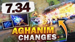 Dota 2 NEW 7.34 PATCH - ALL AGHANIM'S SCEPTERS + SHARDS CHANGES