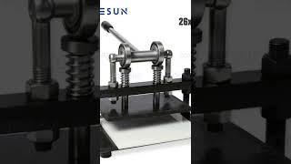 New addition: ZONESUN DM-2616N Leather Cutting Machine Handmade Cutter