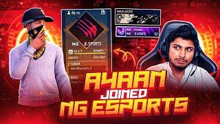 AYAAN JOINED NG ESPORTS️ NONSTOP GAMING SHOCKED ON LIVE TUFAN FF & REX SHOCKED @NonstopGaming_