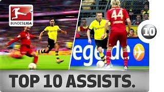 Götze, Kuba, Boateng & More - Top 10 Assists in Dortmund vs. Bayern