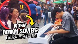 I Played The Top 10 Best Anime Piano Songs in Public