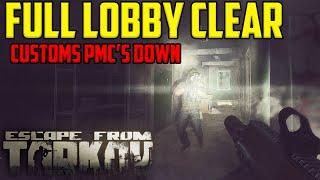 KILLED THE ENTIRE LOBBY-Duo takes out entire Customs and clears Dorms-Escape From Tarkov Highlights