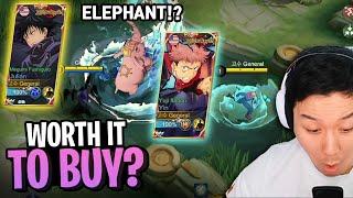 How much are Jujutsu Kaisen Yin and Julian Skins Gameplay | Mobile Legends