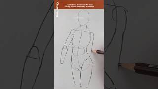 2-Minute Human Figure Drawing Challenge! #sketch #drawing #drawingclass