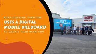 Bob's Discount Furniture Uses a Digital Mobile Billboard Truck to Elevate Their Marketing Campaign