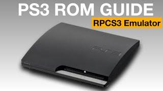 RPCS3 PS3 Game ROMs Setup Guide / Tutorial / How to  2024