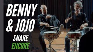 BENNY GREB & JOJO MAYER improvised encore on two Snares