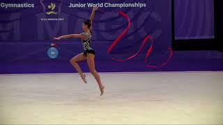 FRATTI Emma (SMR) - 2023 Rhythmic Junior Worlds Qualifications RI Individual