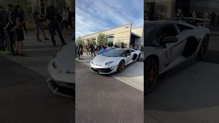 This LAMBORGHINI AVENTADOR SVJ with a GINTANI EXHAUST SOUNDS INSANE 