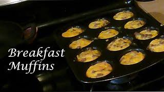 BREAKFAST MUFFINS: A PROTEIN MEAL WITH 4 INGREDIENTS