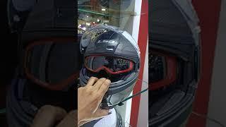 New LS2 Helmet flip up the chin bar while riding helmet | HELMET LS2| LS2 FF 902