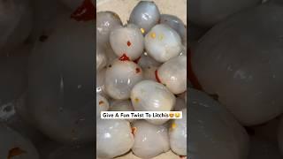 Litchi Fruit #shorts #short #youtubeshorts #foodshorts #viral