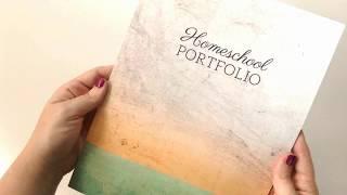 Homeschool Portfolio  - Journal for Record Keeping and Reporting