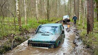 ГРЯЗЬ И ВОДА. ОФФРОАД НА НИВЕ.