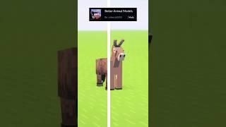 Minecraft BEST Texture Pack/Better Animal Models #shorts #minecraft #texturepack