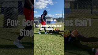 Pov: George Pickens Can’t Stop Bullying #fyp #shorts #football