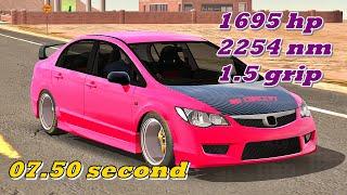 HONDA CIVIC FD GEARBOX SETTING || 4.7.4 VERSION || CAR PARKING MULTIPLAYER