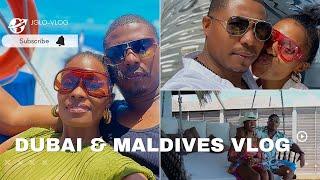 Come with us to Dubai & The Maldives | JGlo-Vlog