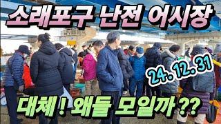 소래포구 난전 어시장 세상에 4마리 단돈X! 진짜 막 퍼주는 시간대? 제발 이때 오세요! 긴급공개!korean fish market channel