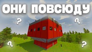 МЫ СТАЛИ ПВП ИГРОКАМИ! ОГРОМНЫЕ КЛАНЫ? или ЧЕТЕРЫ? Unturned